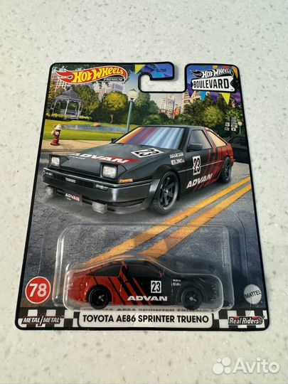 Hot wheels Toyota ae86 advan