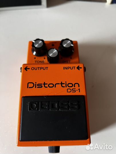 Гитарная педаль boss DS 1 Distortion