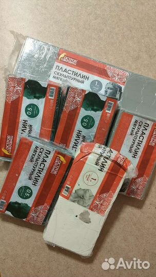 Пластилин скульптурный мягкий