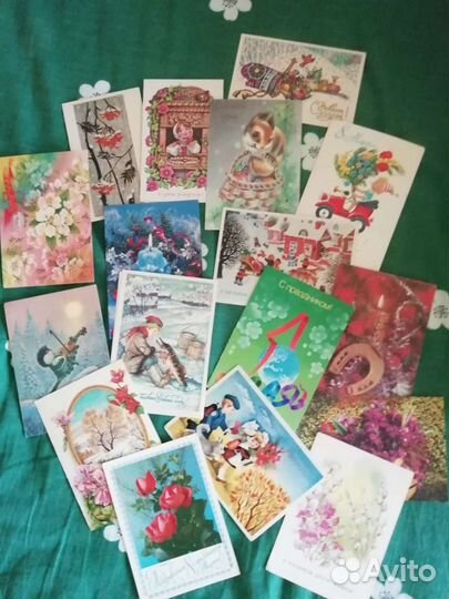 Раритетные открытки СССР 1975-1991
