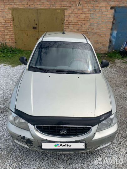 Hyundai Accent 1.5 МТ, 2004, 260 000 км