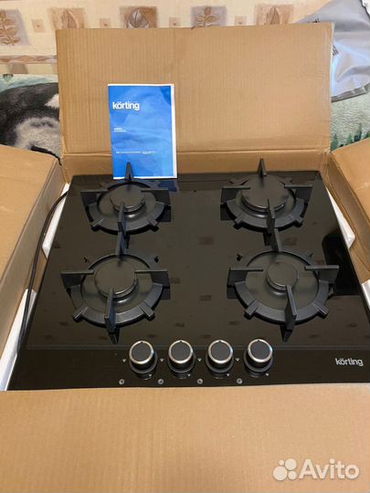 Газовая варочная панель 4 конфорки новая
