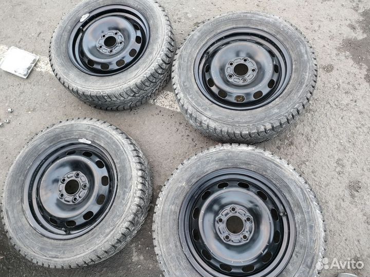 Штампованные диски r15 5x108