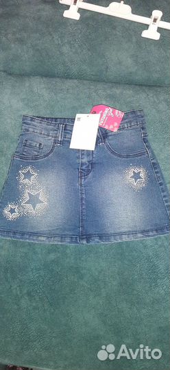 Джинсовая юбка