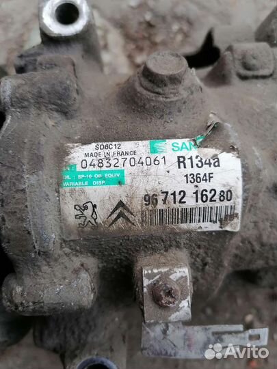 Компрессор кондиционера Peugeot