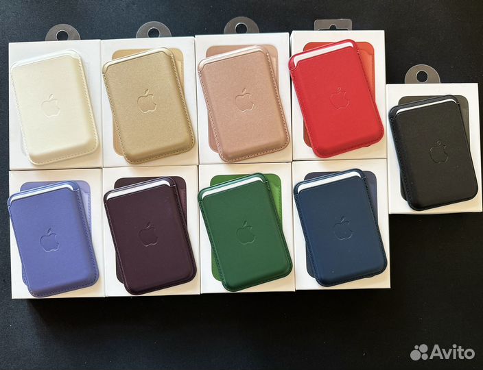 Картхолдер Apple Magsafe Leather Wallet