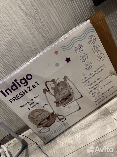 Электрокачели Indigo fresh 2в1