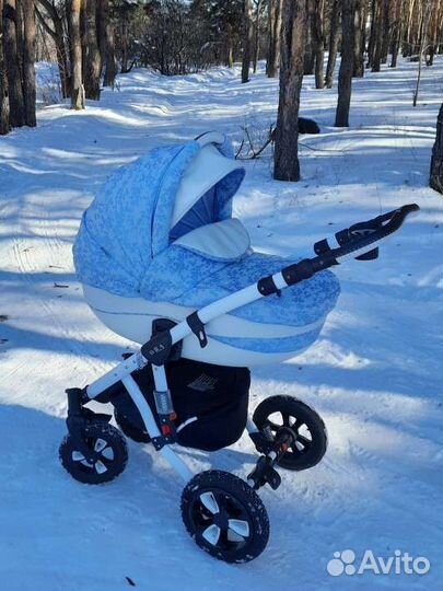 Польская коляска 2 в 1 Adamex