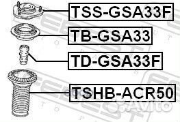 Опора переднего амортизатора (toyota RAV4 ACA3#