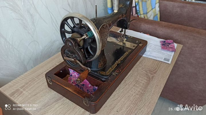 Швейная машина зингер 1898г