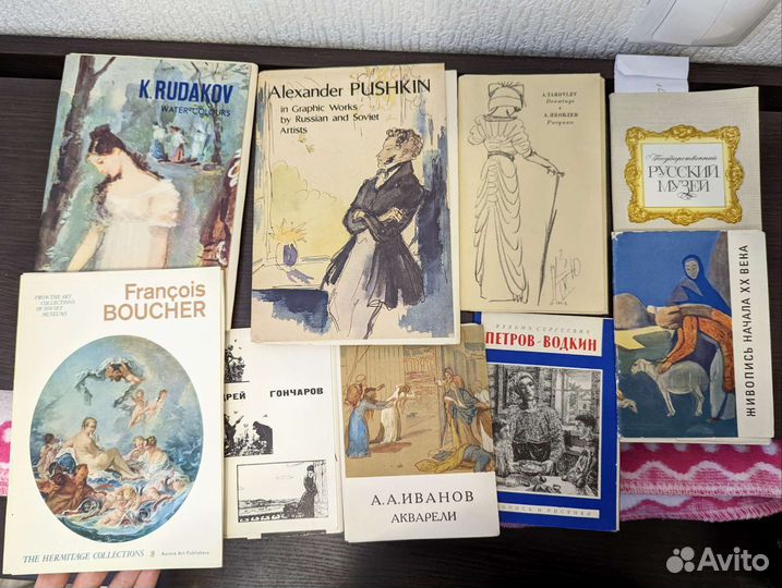 Наборы открыток художники, Пушкин