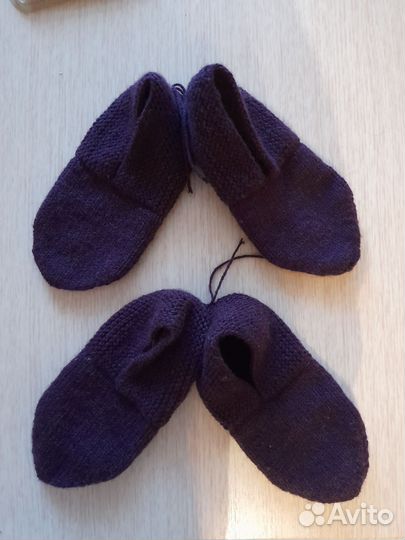 Носочки вязанные