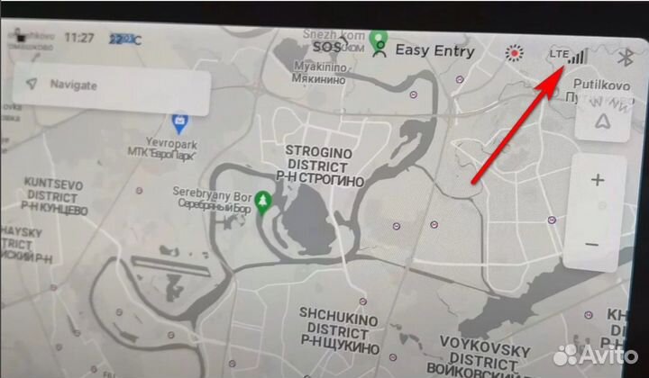 Установка сим карты в Tesla Model 3/Y