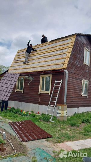 Монтаж кровли
