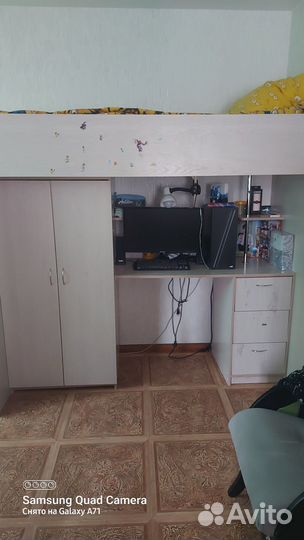 Кровать чердак