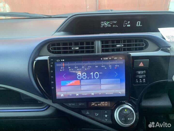 Магнитола Тoyota Aqua 2011-21 год на андроид