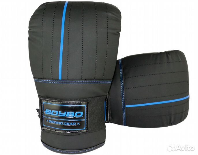 Перч.снаряд. BoyBo Basic B-series черн-син (S)