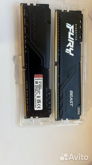 Оперативная память ddr4 hyperx 16gb