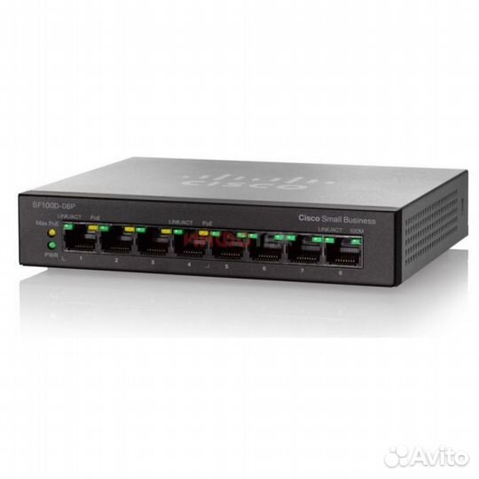 Коммутатор Cisco SF110D-08HP