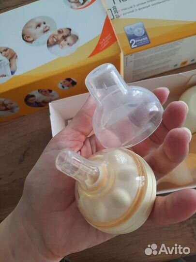 Medela молокоотсос, смартсоска, накладки на соски