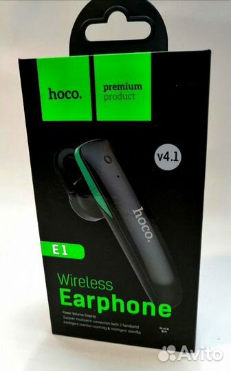 Bluetooth гарнитура hoco E1