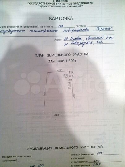 Участок 6,9 сот. (СНТ, ДНП)
