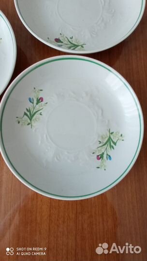 Блюдца (остатки сервиза)