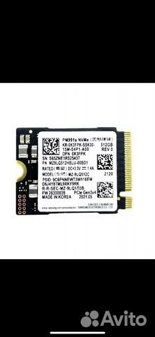 Steam Deck замена SSD на 512gb, 1Tb, 2Tb