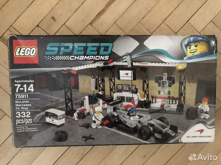 Lego 75911 Speed champions Пункт техобслуживания