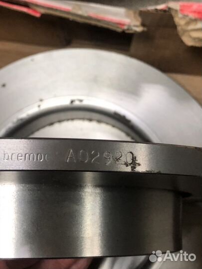 Диски тормозные задние Ford Focus Volvo