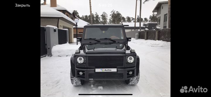 Обвес G-класс brabus