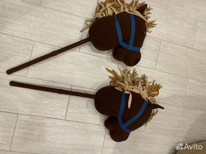 Лошадь на палке Икеа 2 шт