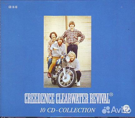 Фирменные компакт диски (10 CD) Creedence