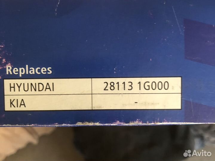 Воздушный фильтр kia rio 3