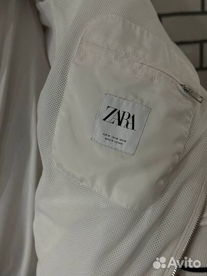 Бомбер zara мужской