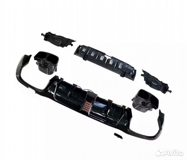 Дифузоры с насадками мерседес брабус 5.3 6.3