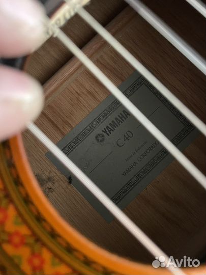 Гитара yamaha с-40