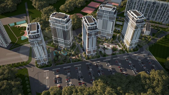 Квартира-студия, 25,3 м², 23/26 эт.