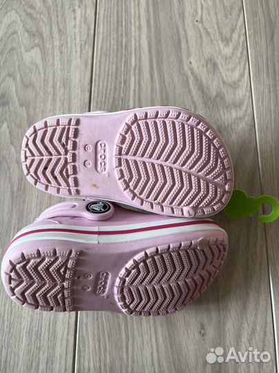 Crocs детские тапочки