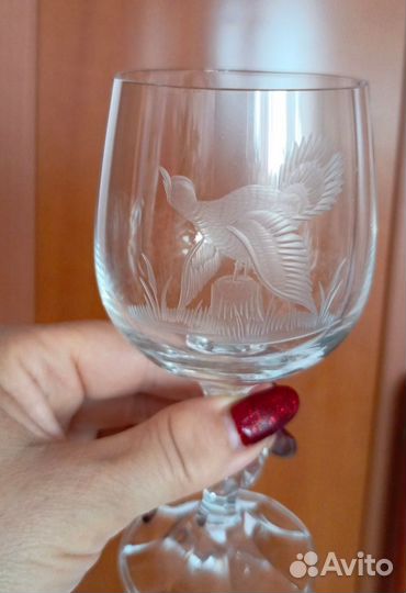 Бокал, фужер Охота, пр.Чехия