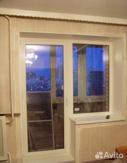 Дверь пластиковая / Дверь пвх под ключ