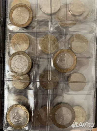 Юбилейные и иностранные монеты