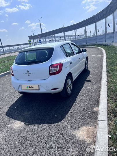 Renault Sandero 1.6 МТ, 2016, 165 000 км