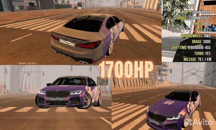 BMW M5 GO champ 1700HP, CPM