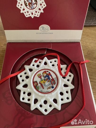Новогоднее украшение Hutschenreuter