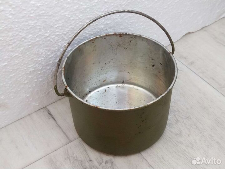 Новый котелок армейский круглый СССР ркка ВОВ