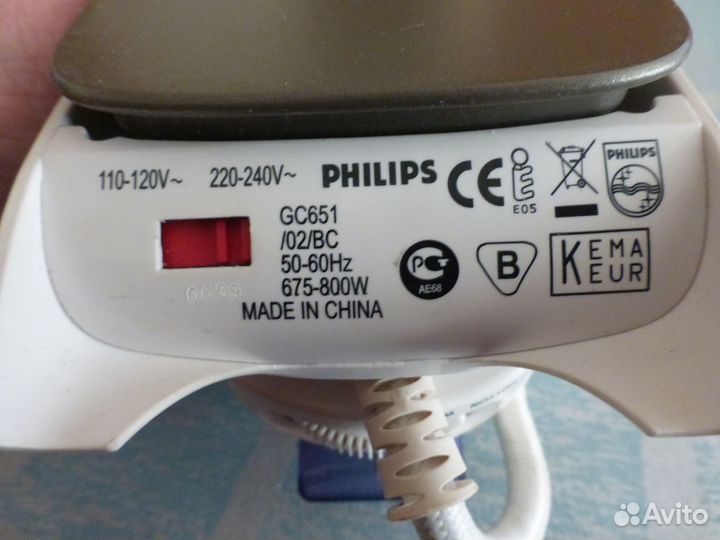 Утюг дорожный