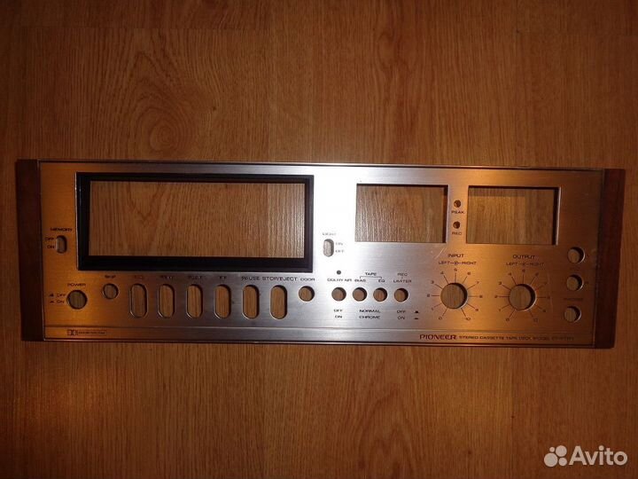 Pioneer CT-F7171 - лиц. панель, индикаторы