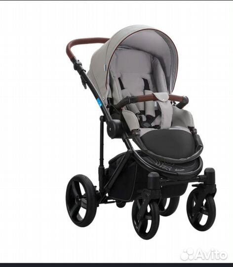 Коляска 2в1 bartolo Prima 06 (серая кожа)
