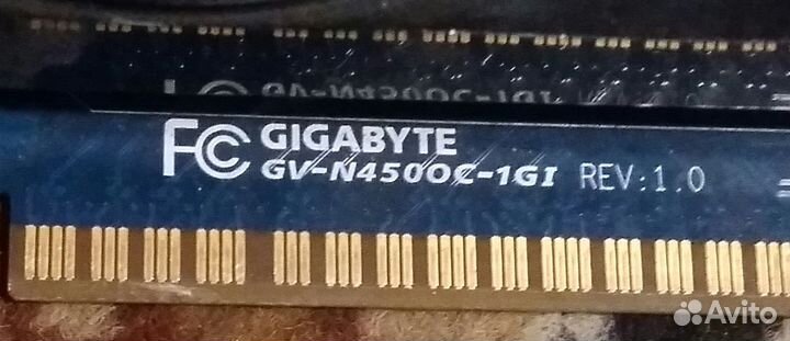 Видеокарта*gigabyte GeForce GTS 450 1024Mb